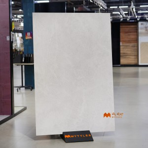 undefined-Vitrified Off-White Slab Floor and Wall Tile Code37299 (1200x1800mm, Matt)
