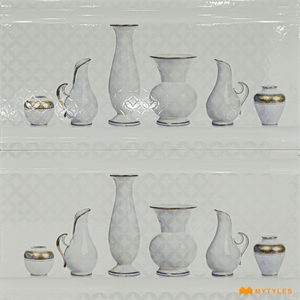 undefined-Ceramic Wall Tile Code24182HL (300x600mm, Glossy)