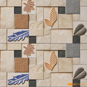 undefined-Vitrified Elevation Wall Tile Code25374 (300x600mm, Matt)