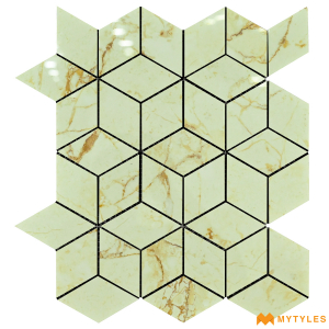 undefined-Vitrified Mosaic Tile Code21698 (300x346mm, Glossy)
