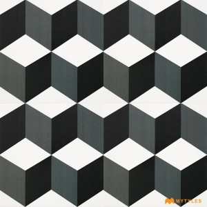 undefined-Vitrified Moroccan Tile Code4456 (300x300mm, Matt)