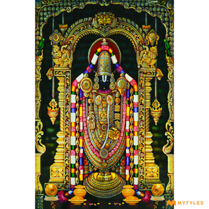 undefined-Vitrified Venkateshwar Poster Wall Tile Code23514 (600x900mm, Glossy)