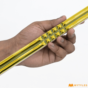 undefined-Ceramic Border Tile Code2382 (20x600mm, Metallic) KG37