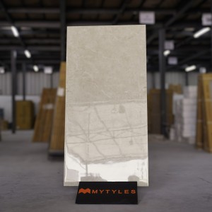 undefined-Vitrified Ivory Floor and Wall Tile Code32431 (600x1200mm, Glossy)