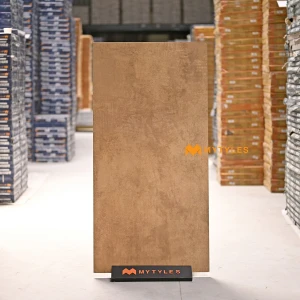 undefined-Vitrified Brown Floor and Wall Tile Code37442 (600x1200mm, Matt)