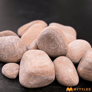 undefined-Pebble Stone Code-PEB-74-Beige (1Kg, Matt)