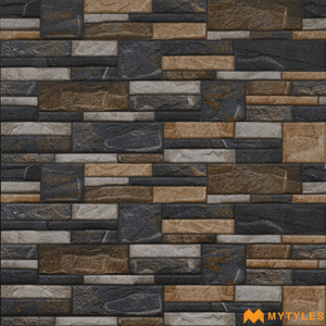 undefined-Ceramic Elevation Wall Tile Code19023 (300x600mm, Matt)