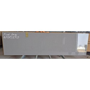 undefined-Vitrified Grey Slab Floor and Wall Tile Code25876 (790x3000x15mm, Glossy)