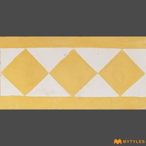 undefined-Athangudi Floor and Wall Tile Code30410 (127x254mm, Matt)