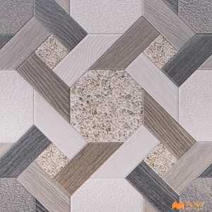 undefined-Vitrified Gray Digital Parking Floor and Wall Tile Code36815 (400x400mm, Matt)