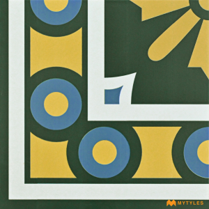 undefined-Carpet Design Floor and Wall Tile Code27343A (300x300mm, Matt)