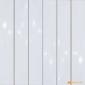 undefined-Imported White Subway Wall Tile Code29020 (50x400mm, Glossy)