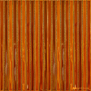 undefined-Imported Red Kitkat Wall Tile Code28752 (130x450mm, Glossy)