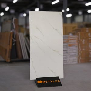 undefined-Vitrified White Floor and Wall Tile Code28029 (600x1200mm, Matt)
