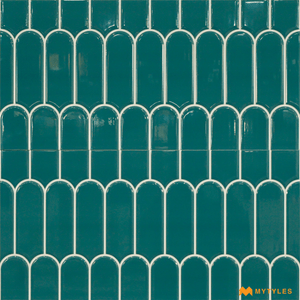 undefined-Ceramic Geomatrical Design Tile Code23808 (300x600mm, Glossy)