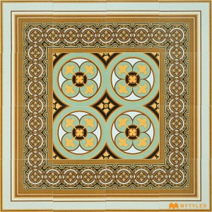 undefined-Carpet Design Floor and Wall Tile Code27345C (300x300mm, Matt)
