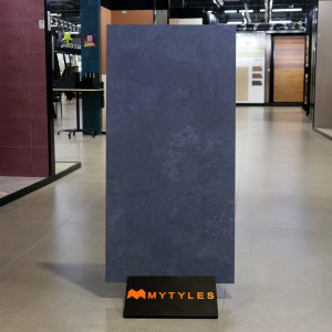 undefined-Vitrified Blue Floor and Wall Tile Code37052 (600x1200mm, Matt)