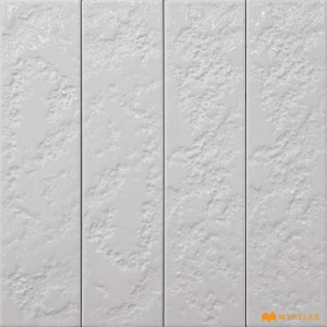 undefined-Ceramic White Subway Wall Tile Code35662 (75x300mm, Glossy)