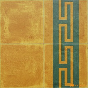 undefined-Yellow Carpet Design Floor and Wall Tile Code31112HL3 (300x300mm, Matt)
