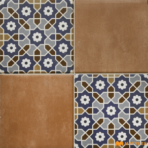 undefined-Ceramic Moroccan Tile Code3283 (300x300mm, Matt)