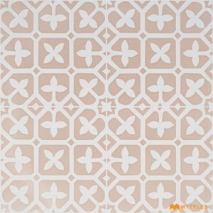 undefined-Vitrified Pink Moroccan Floor and Wall Tile Code31844 (300x300mm, Matt)