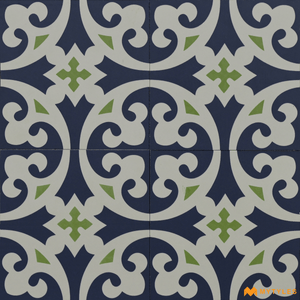 undefined-Vitrified Moroccan Tile Code1999 (200x200mm, Matt)