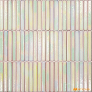 undefined-Ceramic Multi Color Kitkat Wall Tile Code34148 (300x300mm, Sugar)
