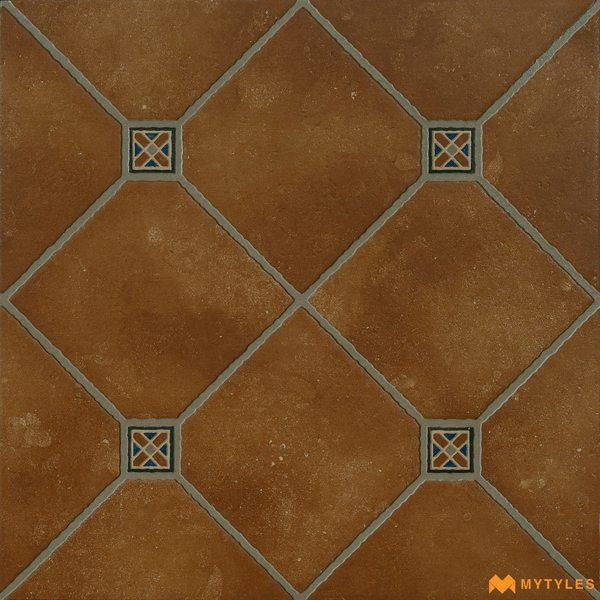 Digital Parking Tile-Vitrified Digital Parking Tile Code18506 (400x400mm, Matt)
