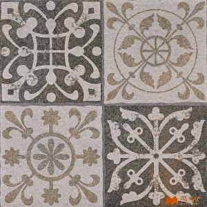 undefined-Vitrified Beige Parking Floor and Wall Tile Code36818HL (400x400mm, Matt)