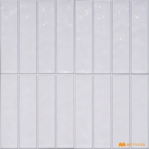 undefined-Ceramic White Subway Wall Tile Code31192 (300x300mm, Glossy)