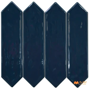 undefined-Blue Picket Subway Wall Tile Code38101 (75x300mm, Glossy)