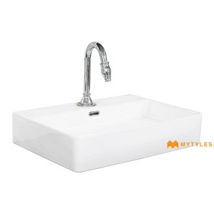 undefined-Parryware Ceramic White Wash Basin Code35017 (420x700mm, Glossy)-Imperial 600