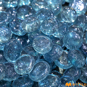 undefined-Pebble Stone Code-PEB-60-Blue (1Kg, Glossy)