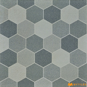 undefined-Kajaria Grey Digital Parking Floor and Wall Tile Code27938 (400x400mm, Matt)
