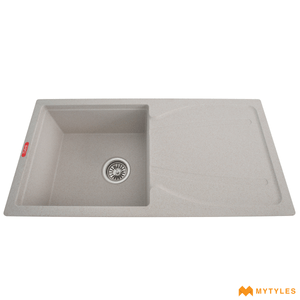 undefined-Futura Kitchen Sink - Quartz Series FS 3417 NQ Wheta Spot Code14136 (34x17 Inch,Single Bowl)