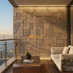undefined-Natural Gray Stone Wall Cladding Code32349 (Random Size, Stone)