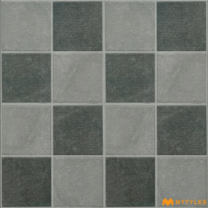 undefined-Kajaria Grey Digital Parking Floor and Wall Tile Code27936 (400x400mm, Matt)
