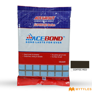 undefined-Acebond Cementitious Grout ( 1kg, Coffee Red)
