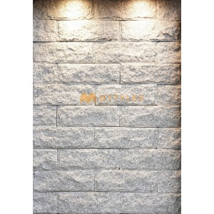 undefined-White Slate Natural Stone Cladding Code31087 (100x300mm, Stone)-MYT069