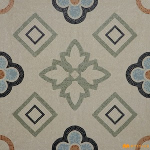 undefined-Vitrified Cream Moroccan Floor and Wall Tile Code33453 (600x600mm, Matt)