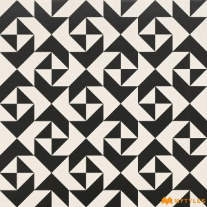 undefined-Vitrified Moroccan Tile Code3306 (300x300mm, Matt)