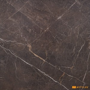 undefined-Porcelain Brown Rustic Floor and Wall Tile Code36723 (600x600mm, Carving)
