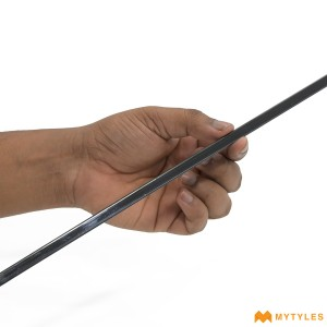 undefined-Stainless Black U Patti Code1282 (10x1200mm, Metal)