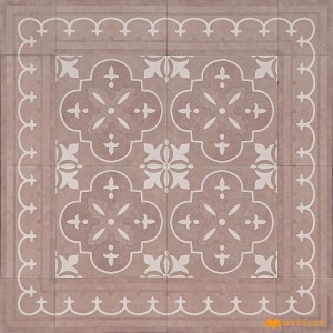 undefined-Pink Carpet Design Floor and Wall Tile Code30705 (300x300mm, Matt)