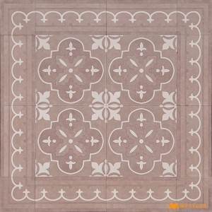 undefined-Pink Carpet Design Floor and Wall Tile Code30705 (300x300mm, Matt)