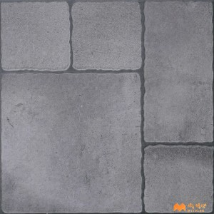 undefined-Vitrified Gray Digital Parking Floor and Wall Tile Code36834 (400x400mm, Matt)