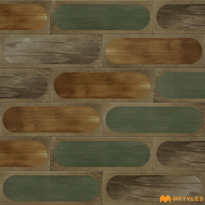 undefined-Subway Wall Tile Code19370 (100x300mm, Matt)