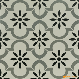 undefined-Ceramic Moroccan Tile Code20815 (300x300mm, Matt)
