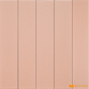 undefined-Imported Subway Pink Wall Tile Code27117 (107x542mm, Matt)