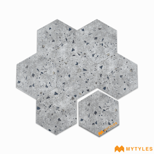 undefined-Ceramic Hexagon Wall Tile Code1579 (150x173mm, Matt)